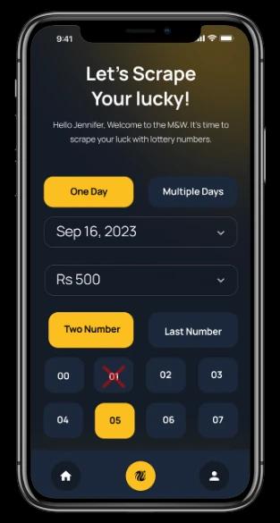 Match & WIn - Digital Lottery Platform's Image