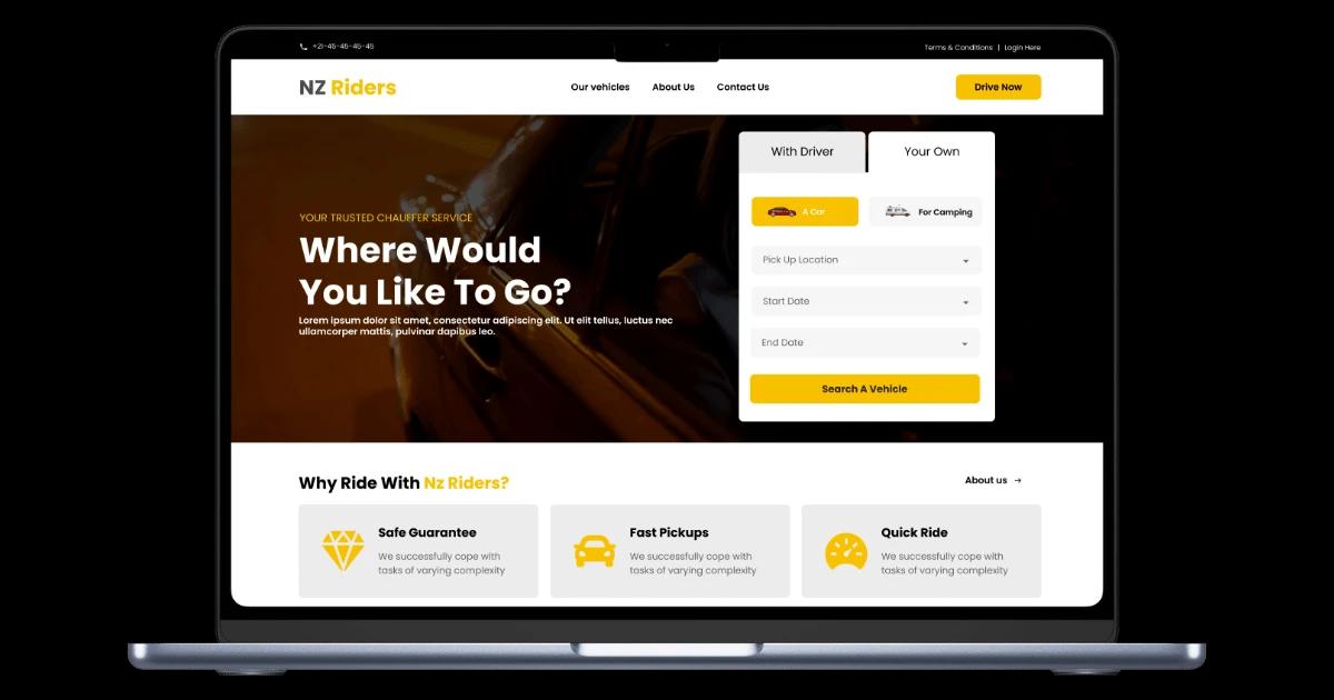 Yellow Taxy - Online Taxi Booking Platform - New Zealand's Image