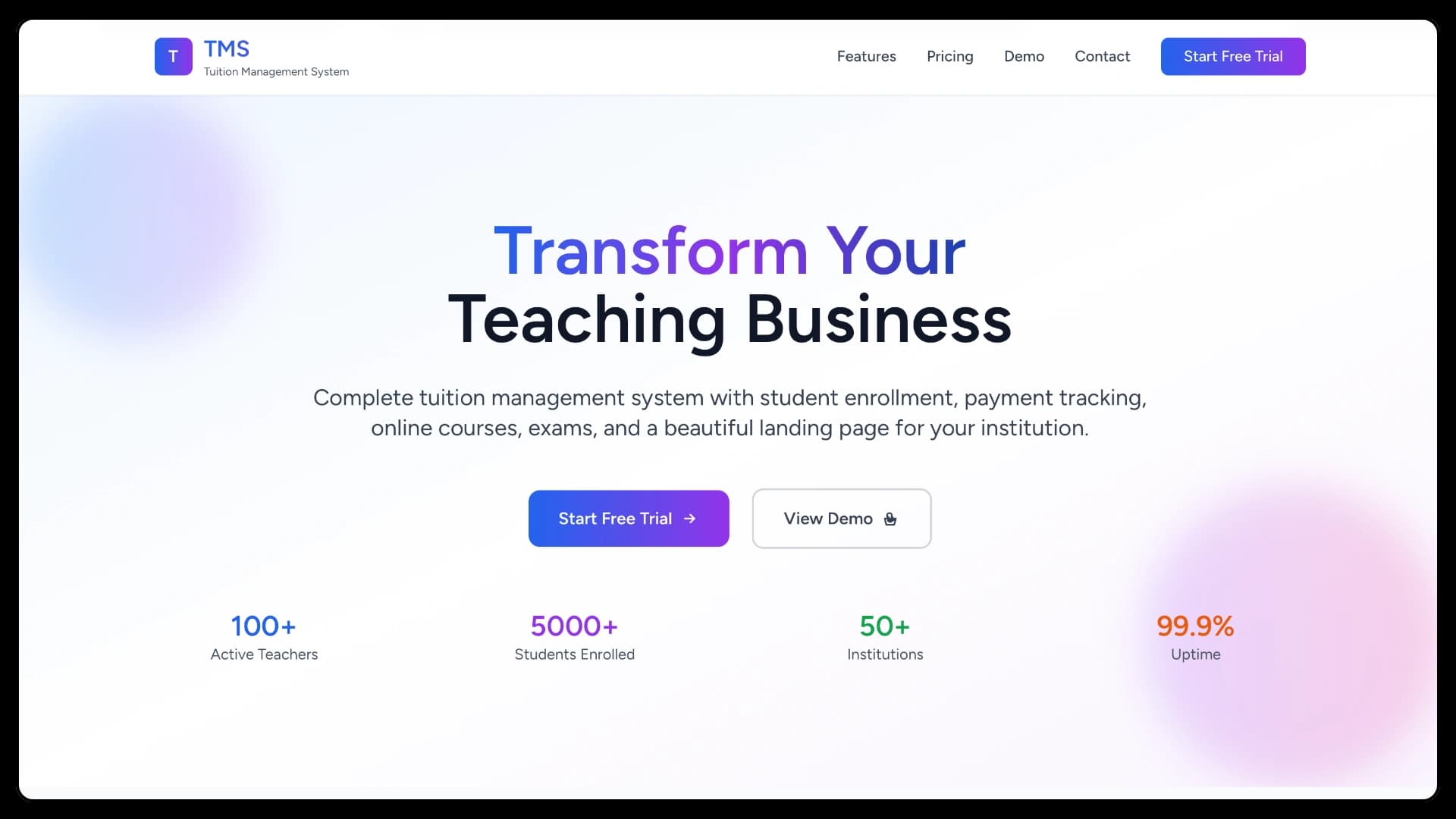 Axcertro TMS System developed by Axcertro